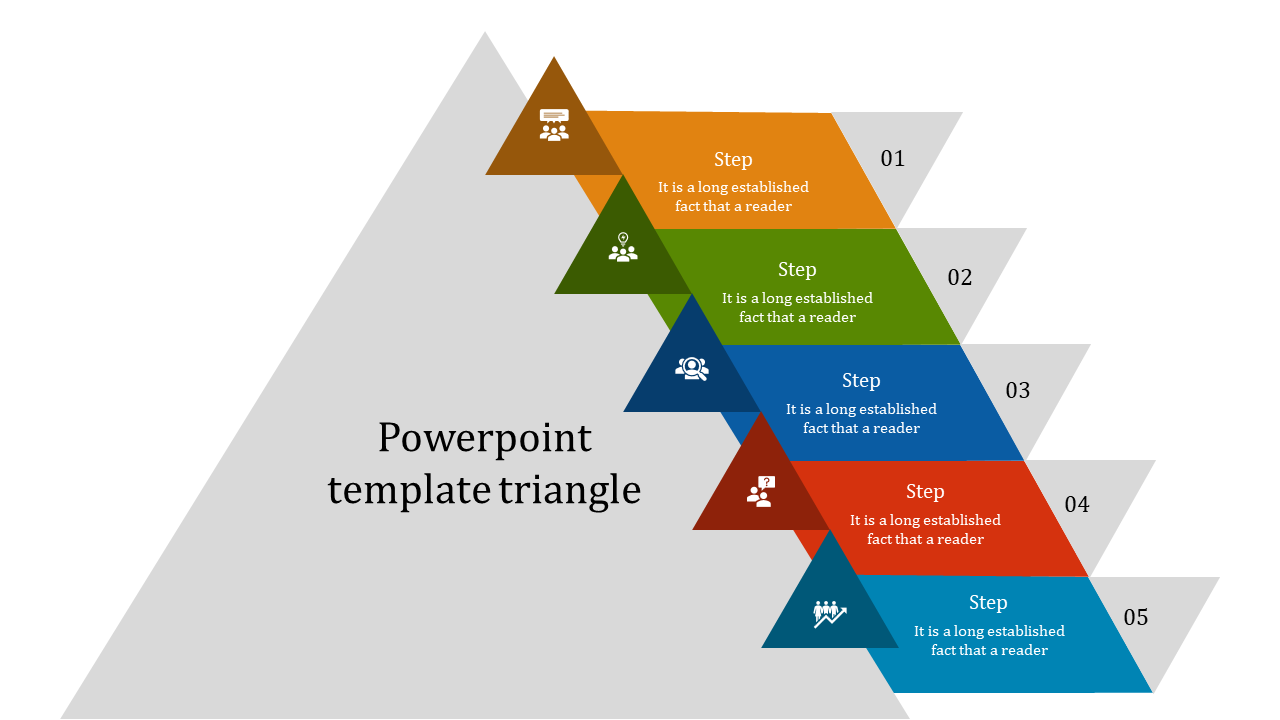 Download Unlimited PowerPoint Template Triangle Slides
